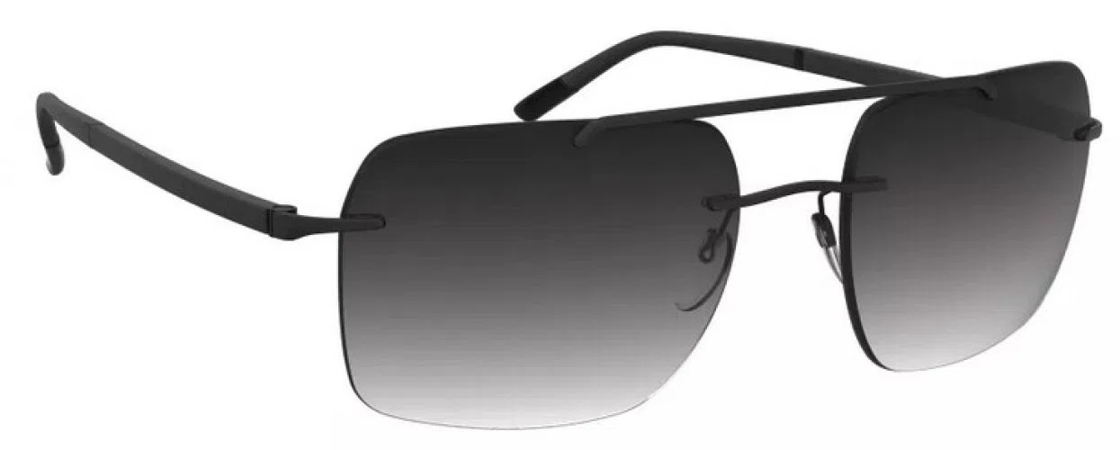 Silhouette Sun C-2 Rimless 8708 Sunglasses - view 3